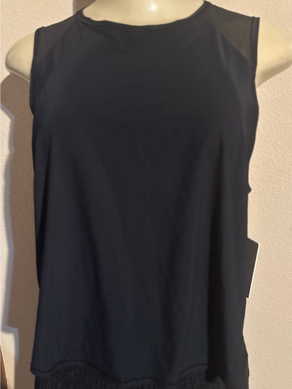 lululemon athletica Black Sleeveless Training Tank NWT